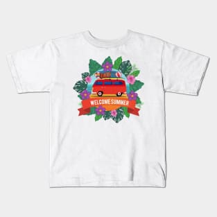 welcome summer Kids T-Shirt